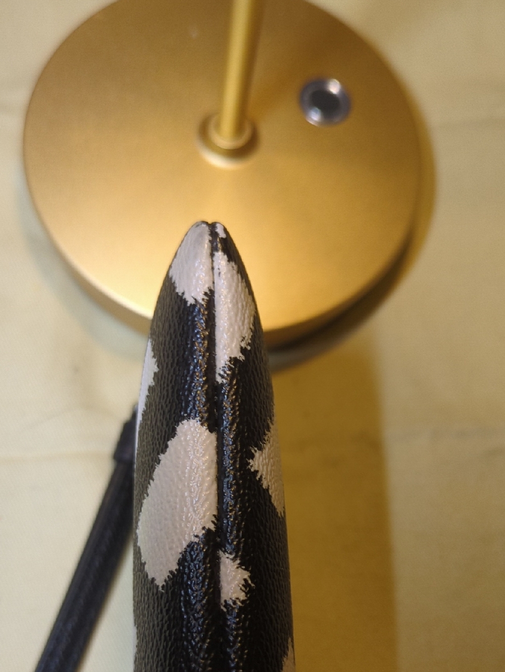 Coach Black and White Wristlet Pouch NOW ONLY $50 - Picture 6 of 7